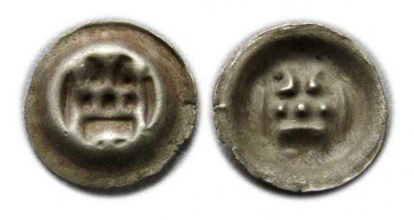 Brakteat brama Zakon Krzyżacki (1)