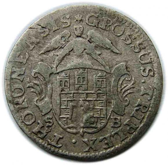 Trojak 1765 Stanisław August Poniatowski Toruń (1)