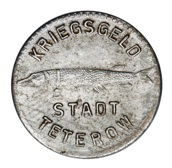 5 pfennig Teterow Mecklenburg-Schwerin