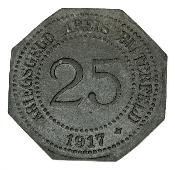 25 pfennig 1917 Bitterfeld Saxony (1)