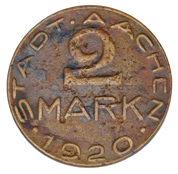 2 mark 1920 Aachen (1)