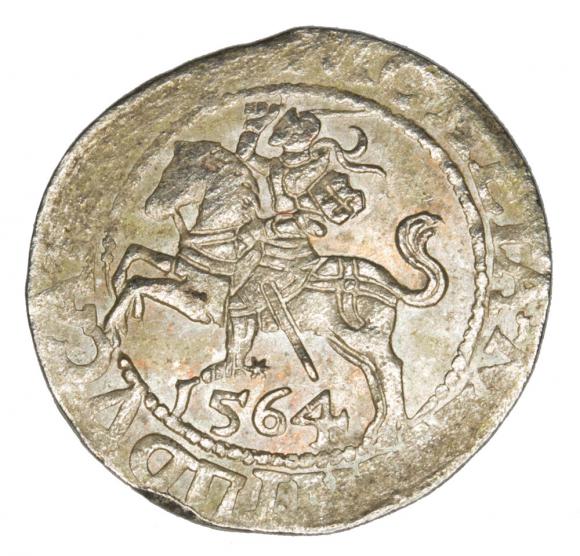 Halfgroschen 1564 Sigismund II Augustus Lithuania Vilnius