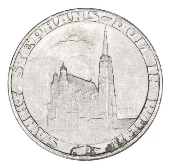 1 groschen 1950 cathedral Vienna Austria (2)