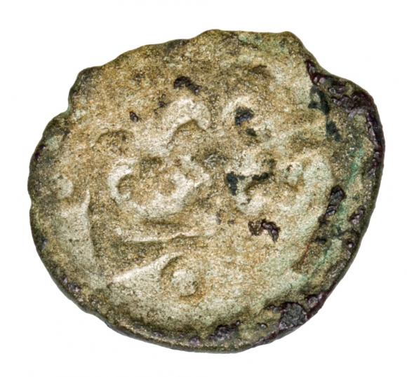 Denar Wladyslaw II Jagiello Krakow (1)