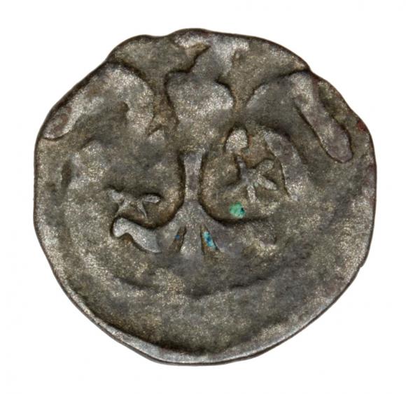 Denar Wladyslaw II Jagiello Krakow (2)