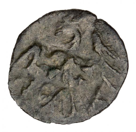 Denar Wladyslaw II Jagiello Krakow (2)