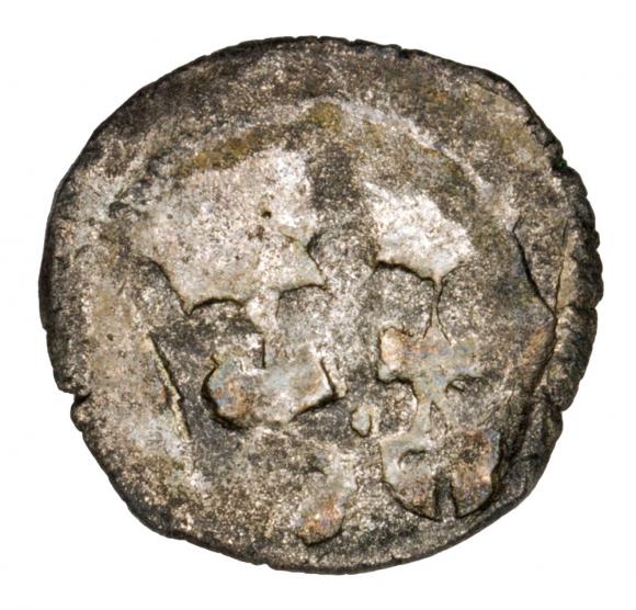 Denar Wladyslaw II Jagiello Krakow (1)