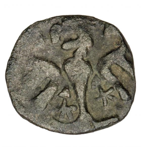 Denar Wladyslaw II Jagiello Krakow (2)