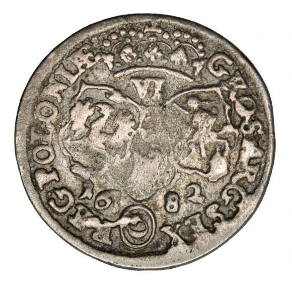 6 groschen 1682 John III Sobieski Bydgoszcz (2)