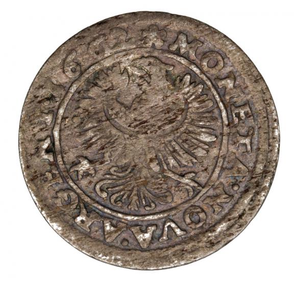 3 kreuzer 1662 Chrystian Wołowski Duchy of Brzeg-Legnica-Wolow Brzeg (2)