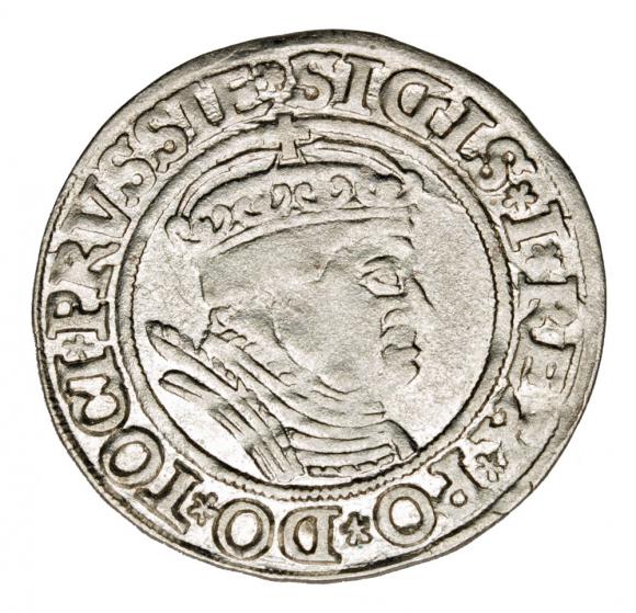 Prussian groschen 1535 Sigismud I Old Torun