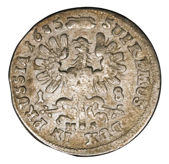 1/4 thaler 1685  Frederick William I of Prussia Kaliningrad