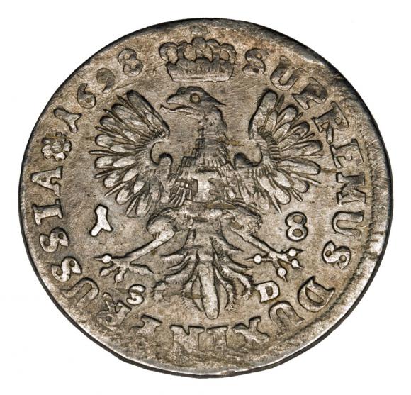 1/4 thaler 1685 Frederick William I of Prussia Prussia Kaliningrad