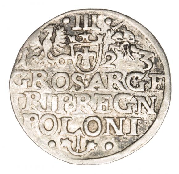 3 groschen 1623 Sigismund III Vasa Poland Krakow (2)