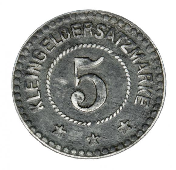 5 pfennig Lubawka / Liebau