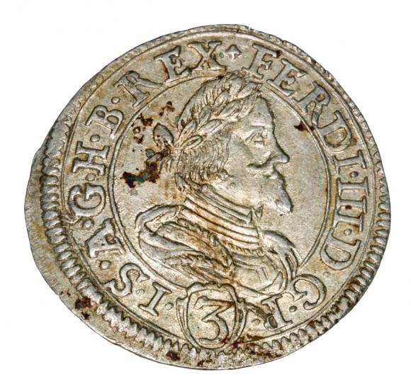 3 kreuzer 1640 Ferdynand III Habsburg Austria Graz