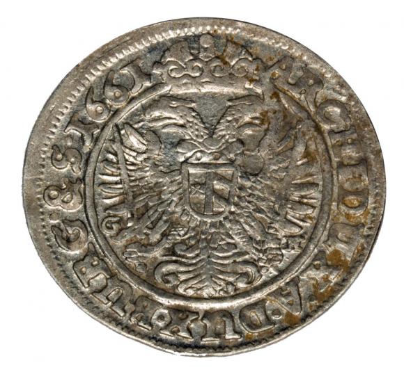 3 kreuzer 1661 Leopold I Habsburg Silesia Wroclaw (2)