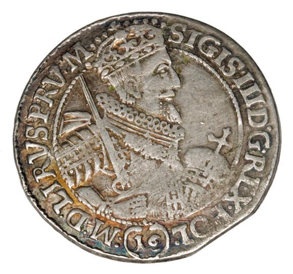 1/4 thaler 1621 Sigismund III Vasa Poland Bydgoszcz