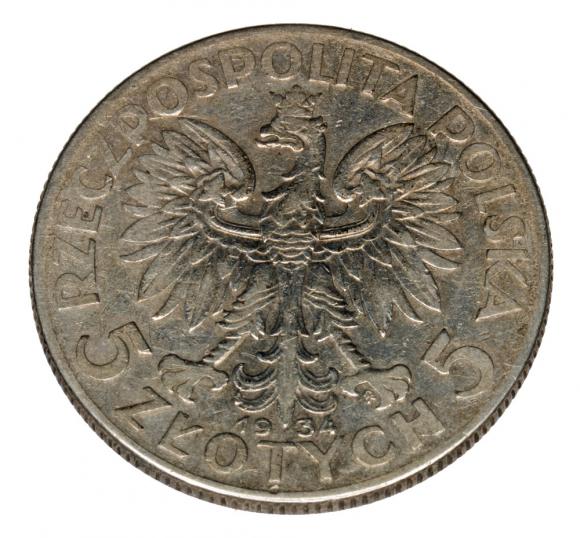 5 zlotych 1934 II RP Warsaw