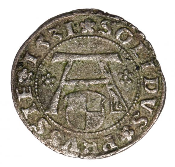 Schilling 1531 Albert of Prussia Duchy of Prussia Kaliningrad (1)