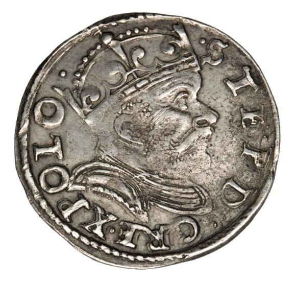 3 groschen 1584 Stephen Bathory Poland Poznan (1)