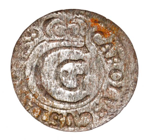 Schilling 1657 Charles X Gustav Riga (1)