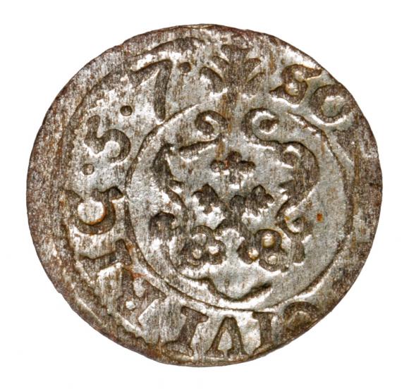 Schilling 1657 Charles X Gustav Riga (2)