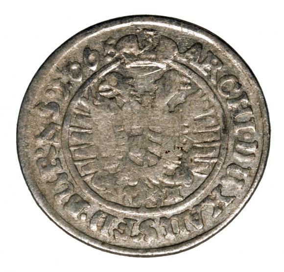 3 krezuer 1665 Leopold I Silesia Wroclaw