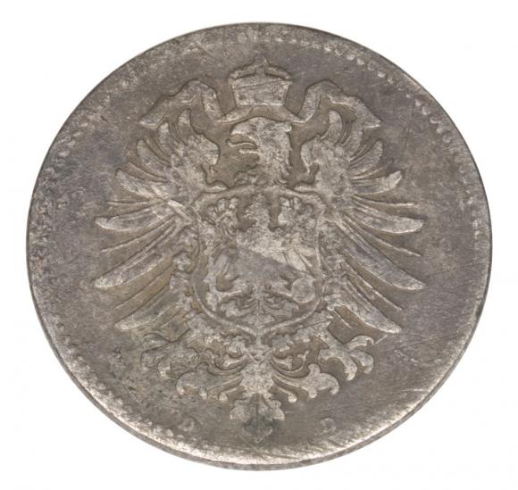 1 mark 1881 Wilhelm I Prussia Munich