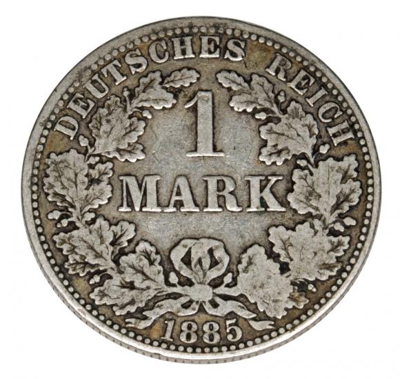 1 mark 1885 Wilhelm I Prussia Berlin (1)