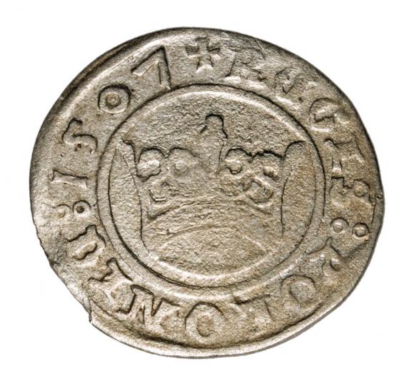 Half groschen 1507 Sigismund I the Old Poland Krakow (1)