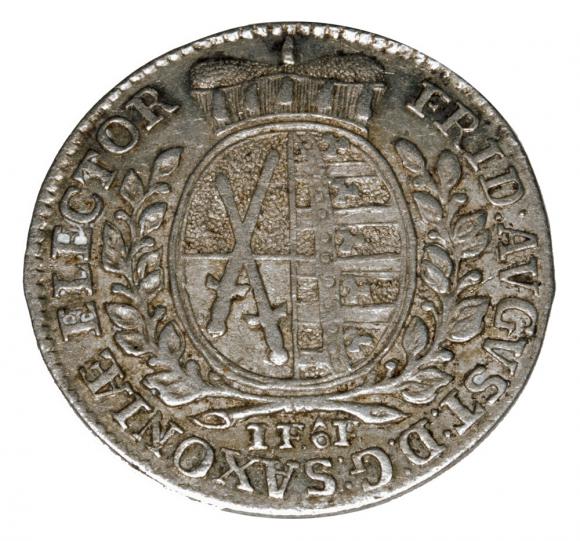 1/12 thaler 1764 Friedrich August I III Germany Leipzig (1)