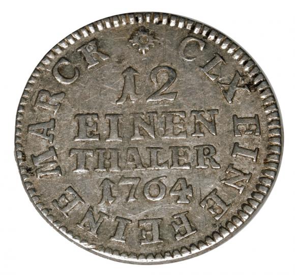 1/12 thaler 1764 Friedrich August I III Germany Leipzig (2)