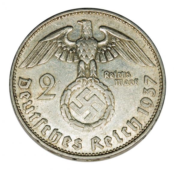 2 mark 1937 Germany Muldenhutten