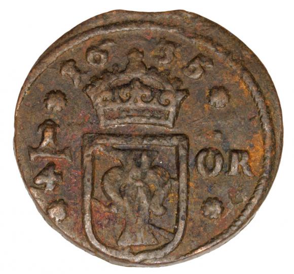 1/4 ore 1635 Christina Sweden Nykoping / Sater