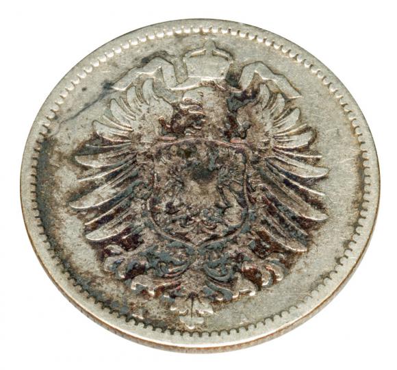 1 mark 1876 A Berlin