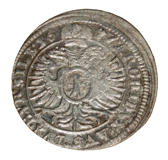 1 kreuzer 1697 Leopold I Opole