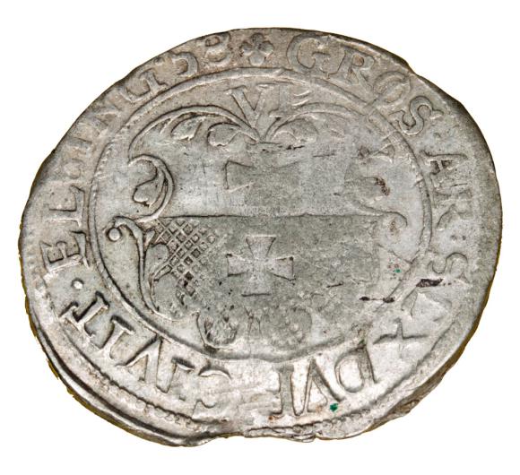 6 groschen 1658 Charles X Gustav of Sweden Elblag