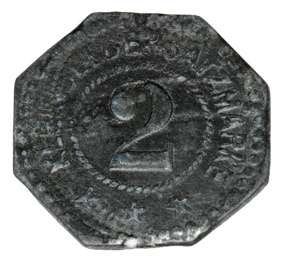 2 pfennig Lubawka / Liebau (1)