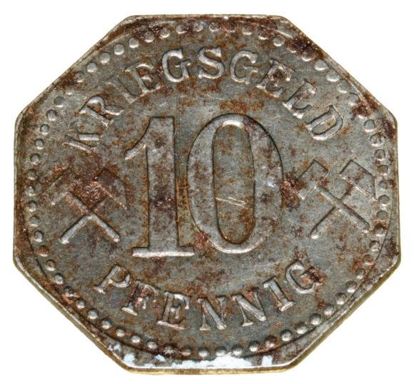 10 pfennig 1918 Nowa Ruda / Neurode