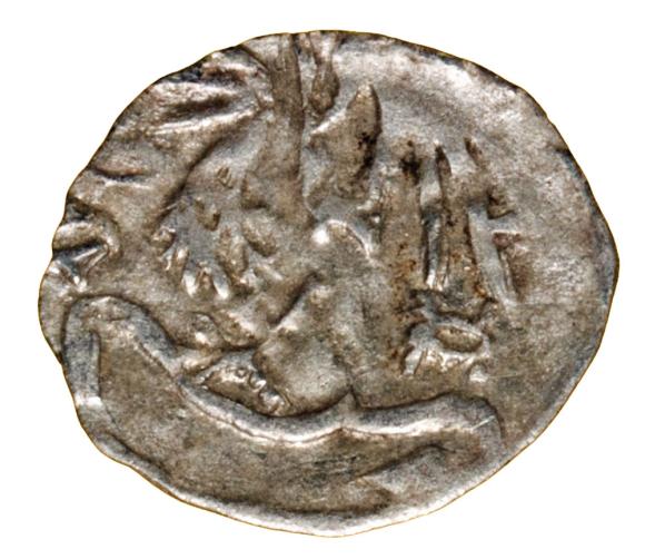 Heller 1412-1450 Konrad V Kantner / Konrad VII the White Duchy of Olesnica Olesnica (1)