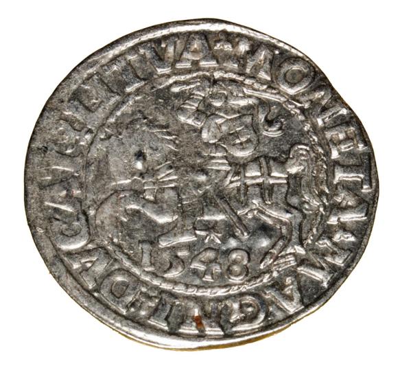 Half groschen 1548 Sigismund II Augustus Vilnius (1)