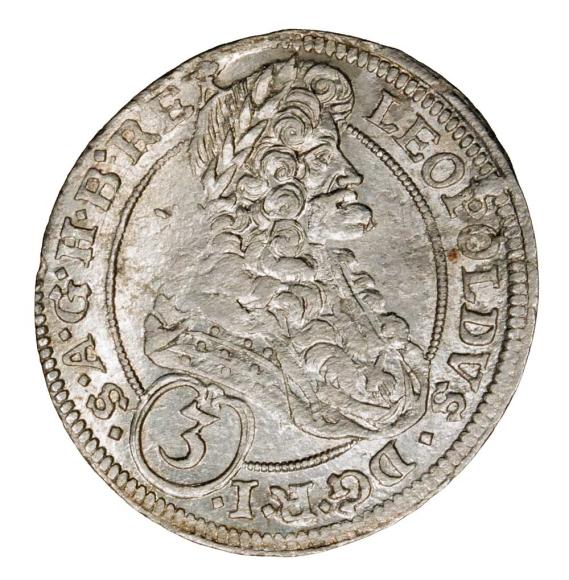 3 kreuzer 1695 Leopold I Wroclaw (1)