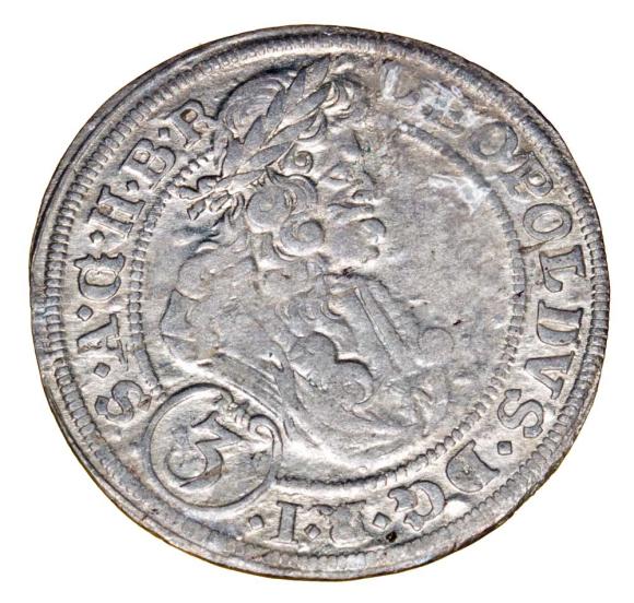 3 kreuzer 1698 Leopold I Brzeg (1)