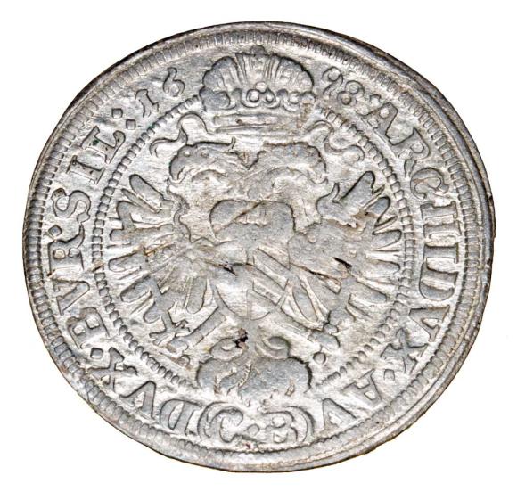 3 kreuzer 1698 Leopold I Brzeg (2)