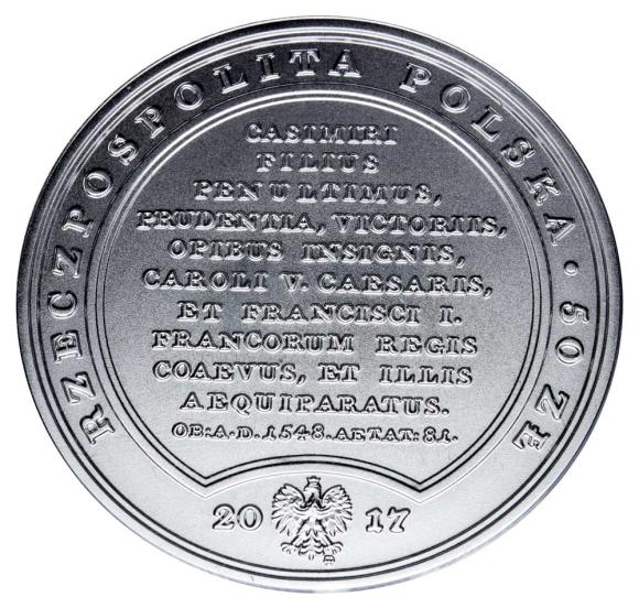 50 zlotych 2017 Poland Vienna Sigismund I the Old (2)