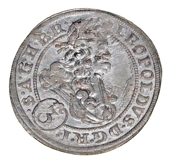 3 kreuzer 1696 Leopold I Brzeg (1)