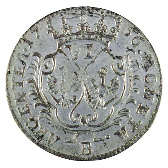 Szóstak 1756 Frederick II the Great Prussia Wroclaw B (2)