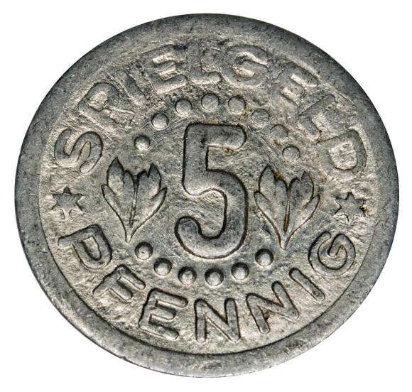 5 pfennig Spielgeld Germany (1)