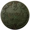 mini: 3 grosze 1840 byłe Królestwo Polskie Warszawa (1)